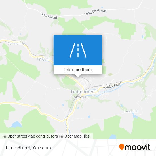 Lime Street map