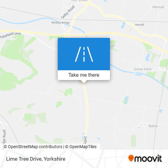 Lime Tree Drive map