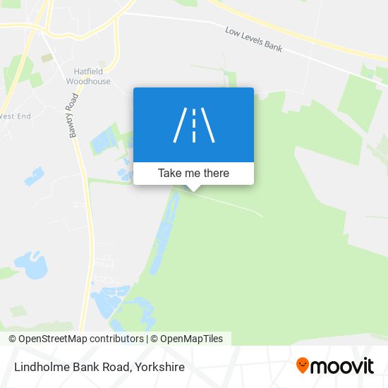 Lindholme Bank Road map