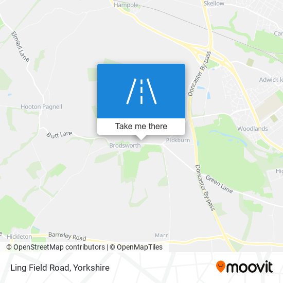 Ling Field Road map