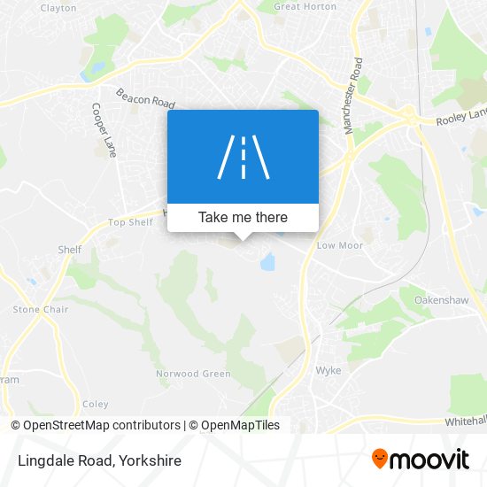 Lingdale Road map