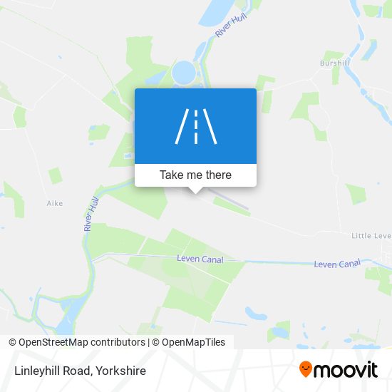 Linleyhill Road map
