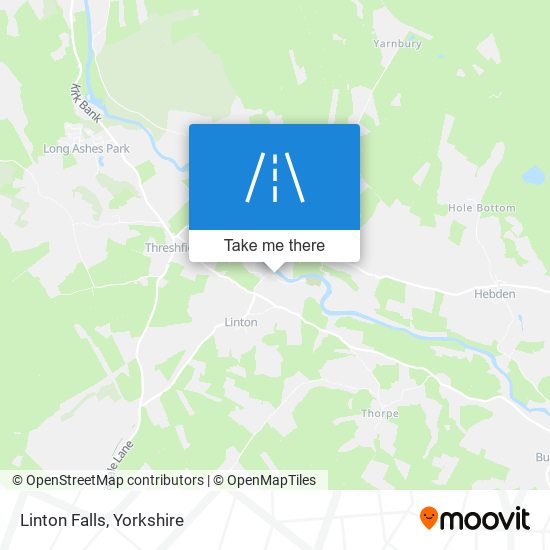 Linton Falls map