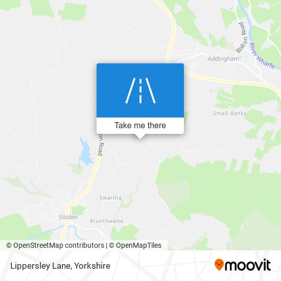 Lippersley Lane map