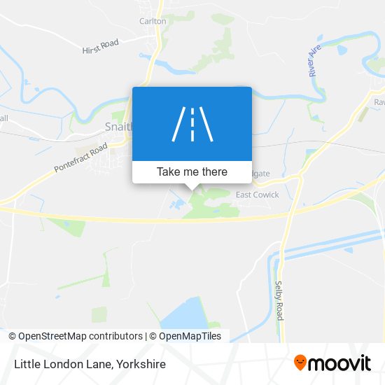 Little London Lane map