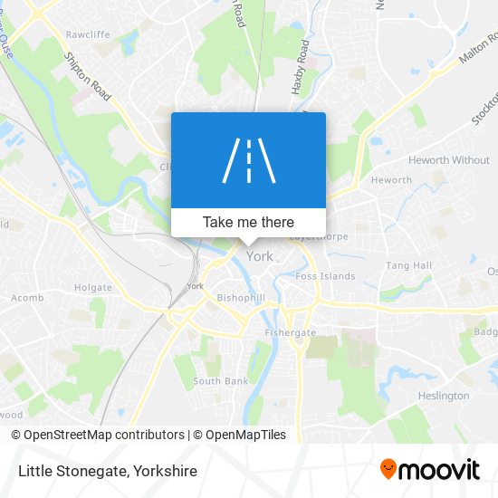 Little Stonegate map