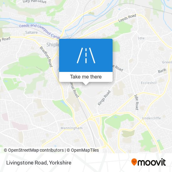 Livingstone Road map