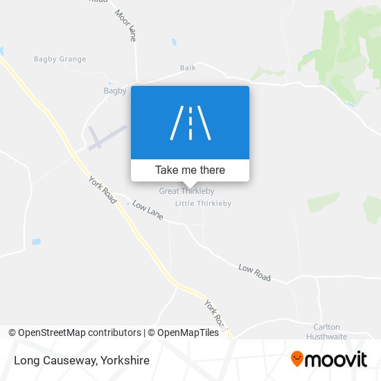 Long Causeway map