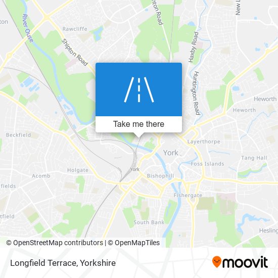 Longfield Terrace map