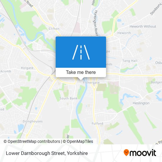 Lower Darnborough Street map
