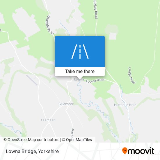Lowna Bridge map