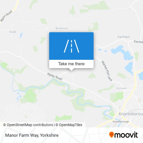 Manor Farm Way map