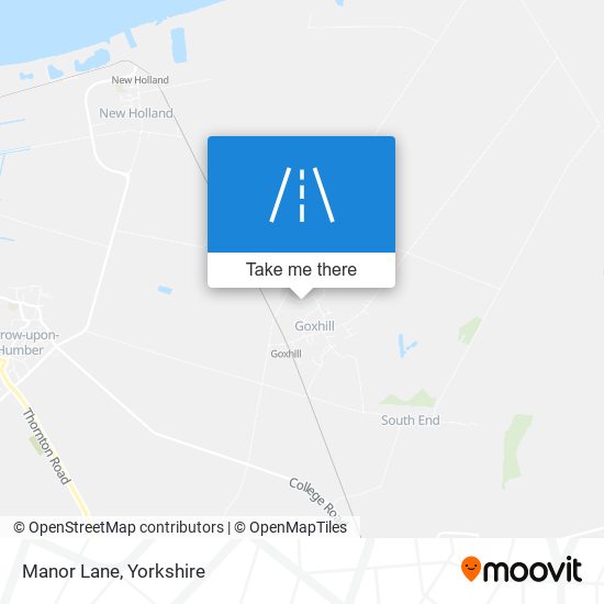 Manor Lane map