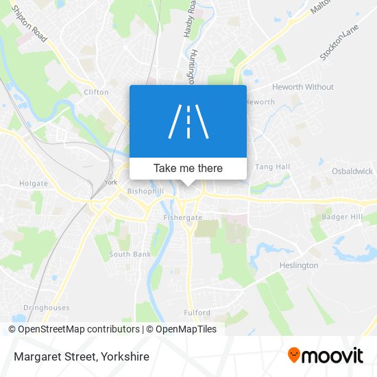 Margaret Street map