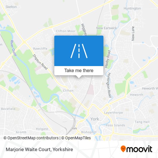 Marjorie Waite Court map