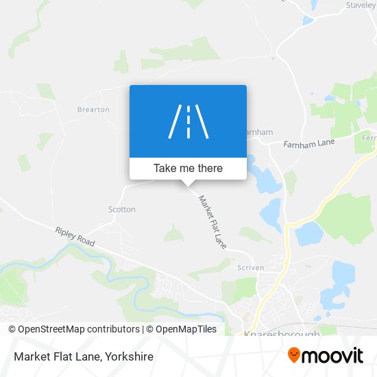 Market Flat Lane map