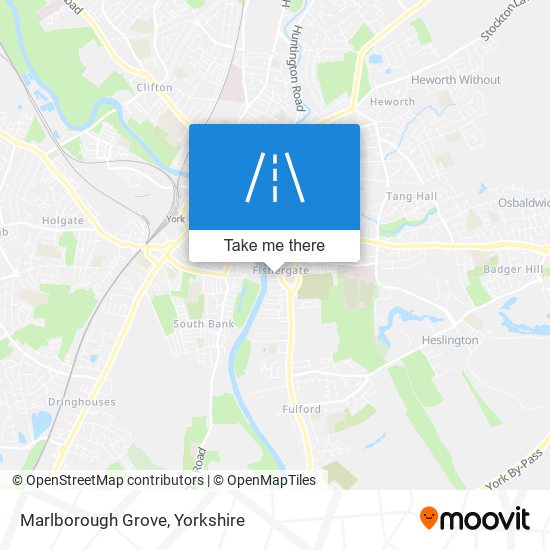 Marlborough Grove map