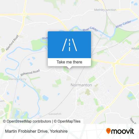 Martin Frobisher Drive map