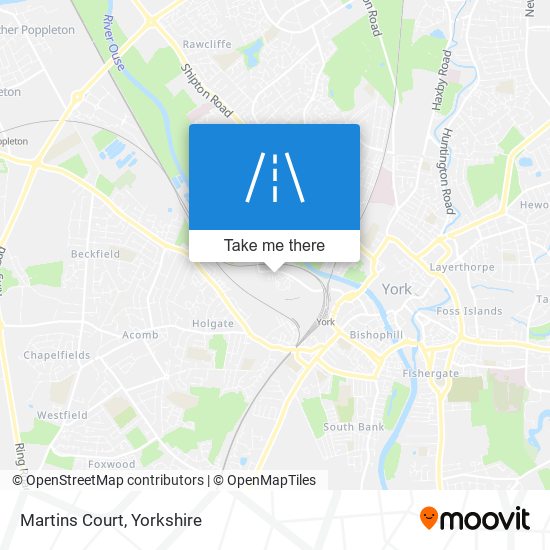 Martins Court map