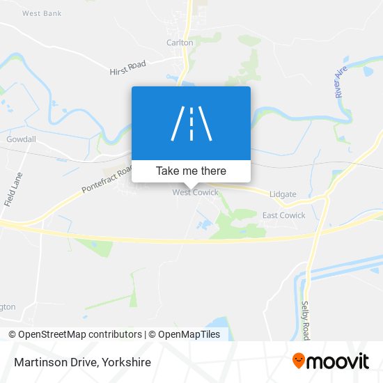 Martinson Drive map