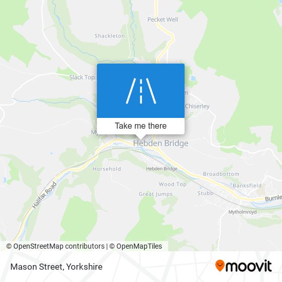 Mason Street map