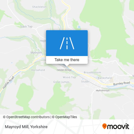 Mayroyd Mill map