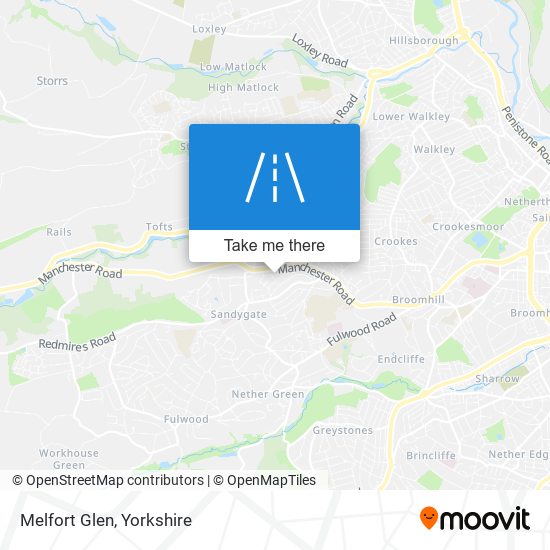 Melfort Glen map