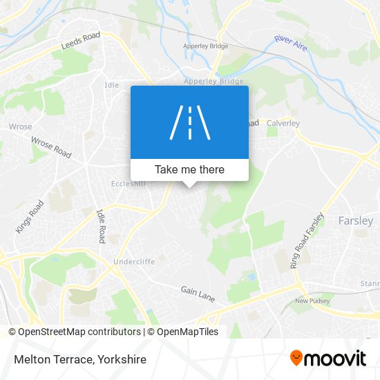 Melton Terrace map