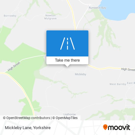 Mickleby Lane map