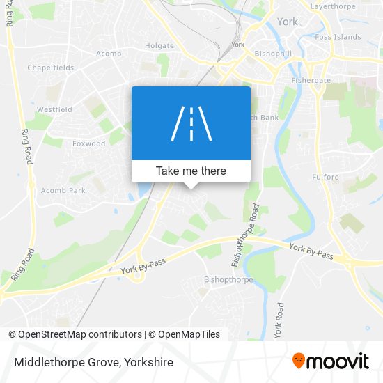 Middlethorpe Grove map