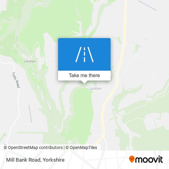 Mill Bank Road map