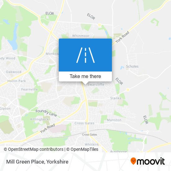 Mill Green Place map