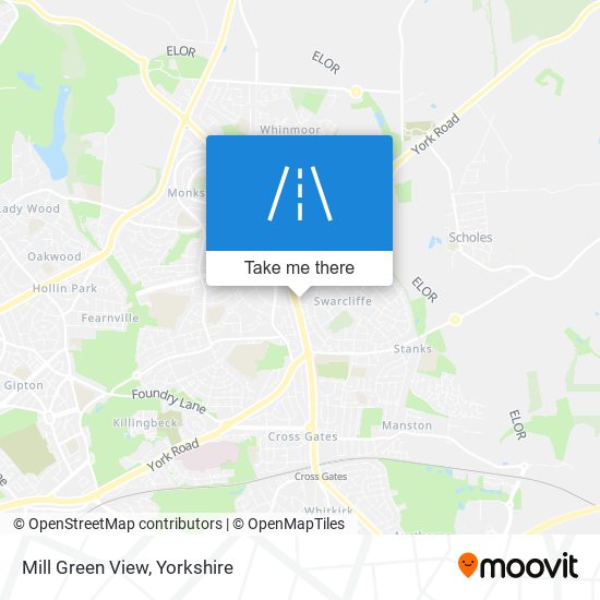 Mill Green View map
