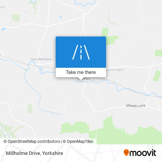 Millholme Drive map