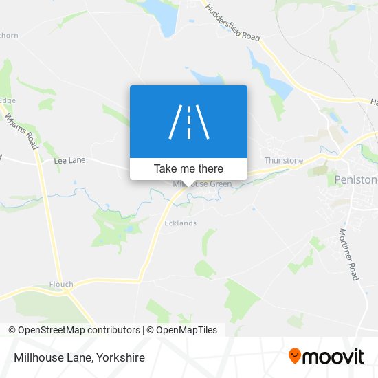 Millhouse Lane map