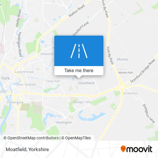 Moatfield map