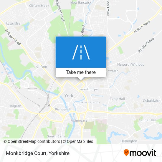Monkbridge Court map