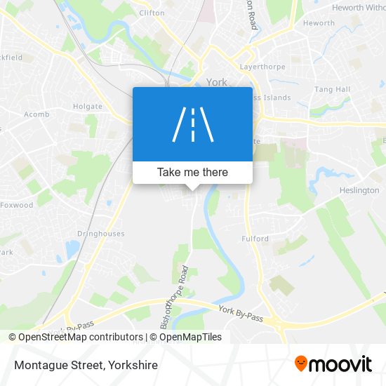 Montague Street map