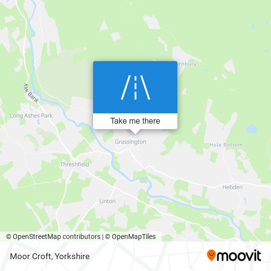 Moor Croft map
