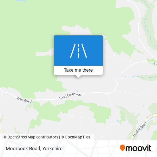 Moorcock Road map