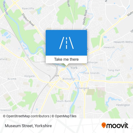 Museum Street map