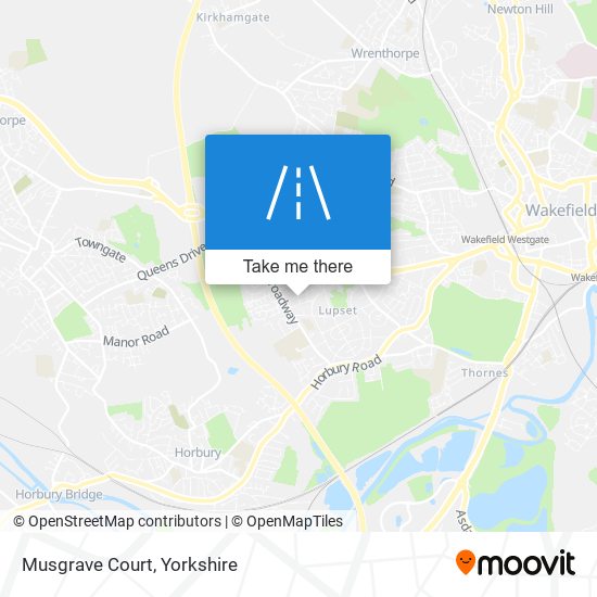 Musgrave Court map