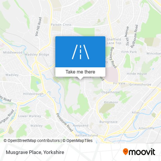 Musgrave Place map