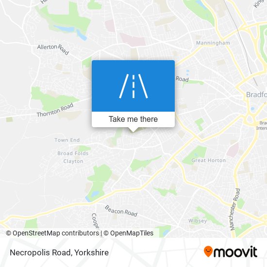 Necropolis Road map