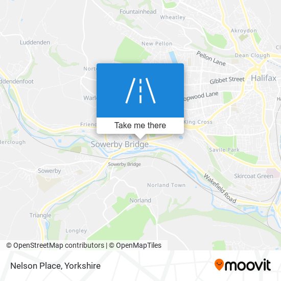 Nelson Place map