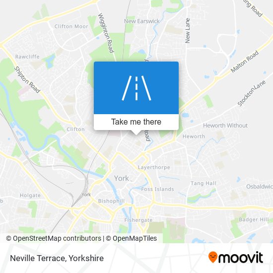 Neville Terrace map