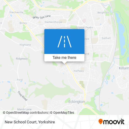 New School Court map