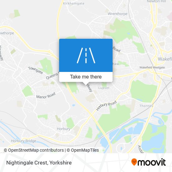 Nightingale Crest map