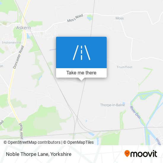 Noble Thorpe Lane map