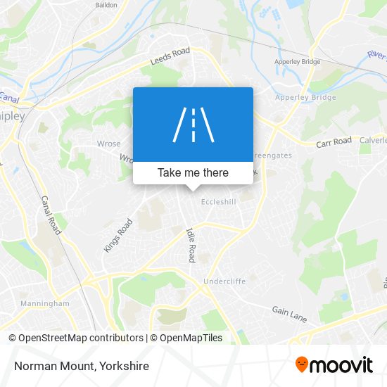 Norman Mount map